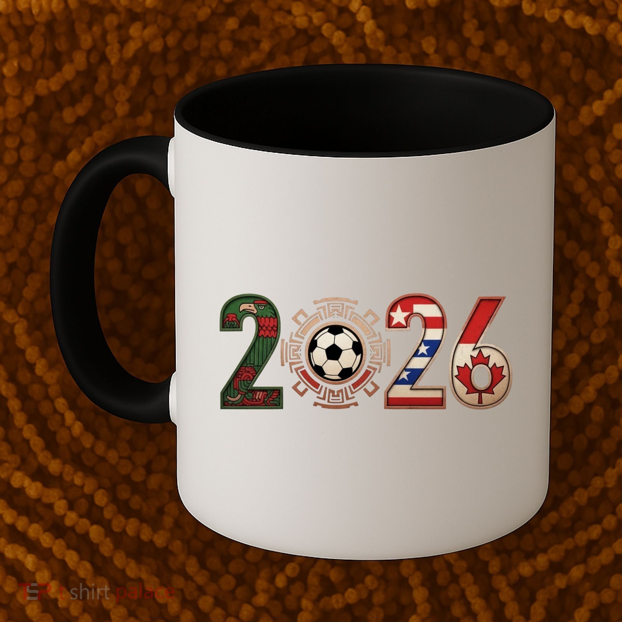 Three Nations One Game 2026 Soccer Cup Coffee Mug