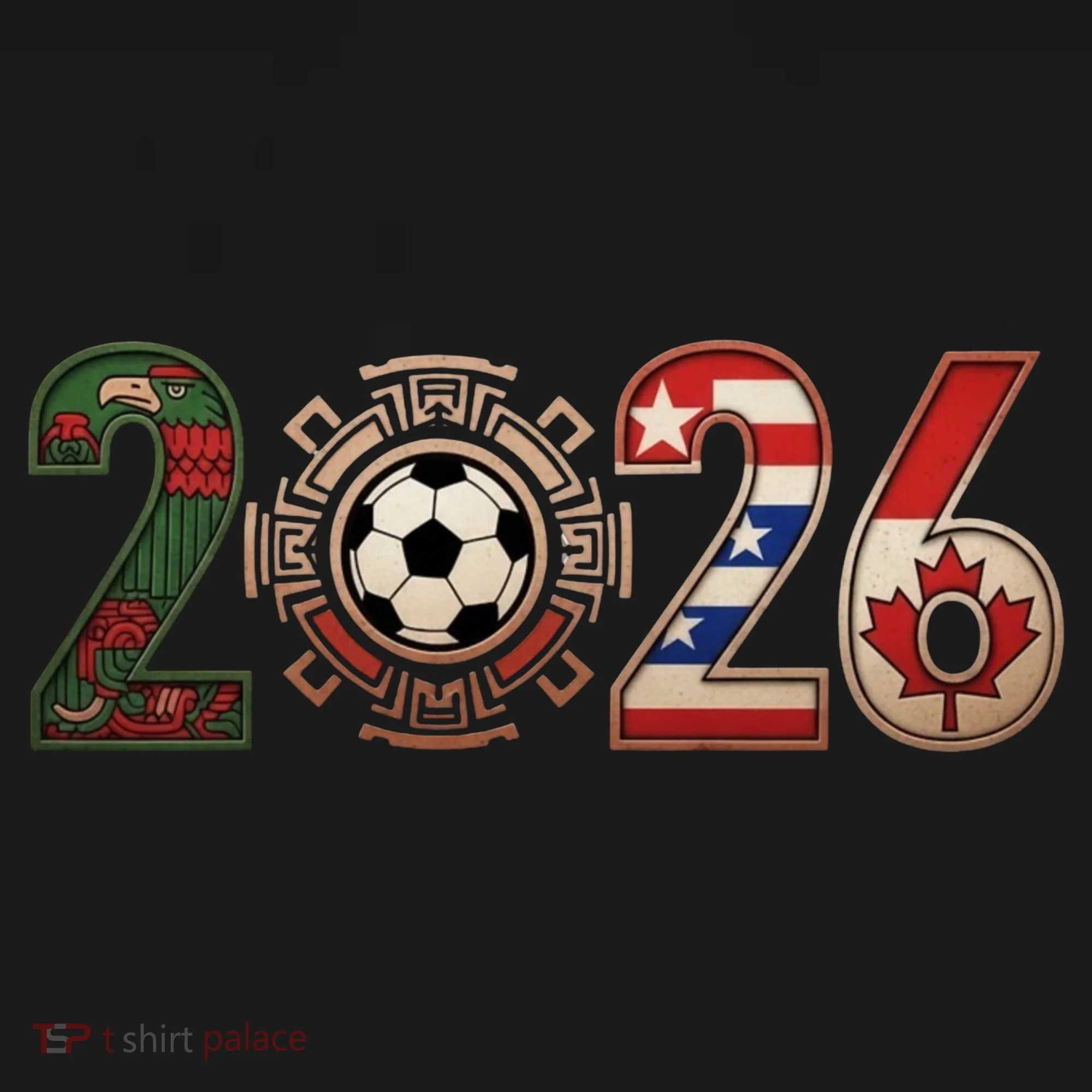 Three Nations One Game 2026 Soccer Cup Ornament