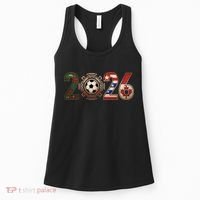 Three Nations One Game 2026 Soccer Cup Women's Tank Top thumb 0