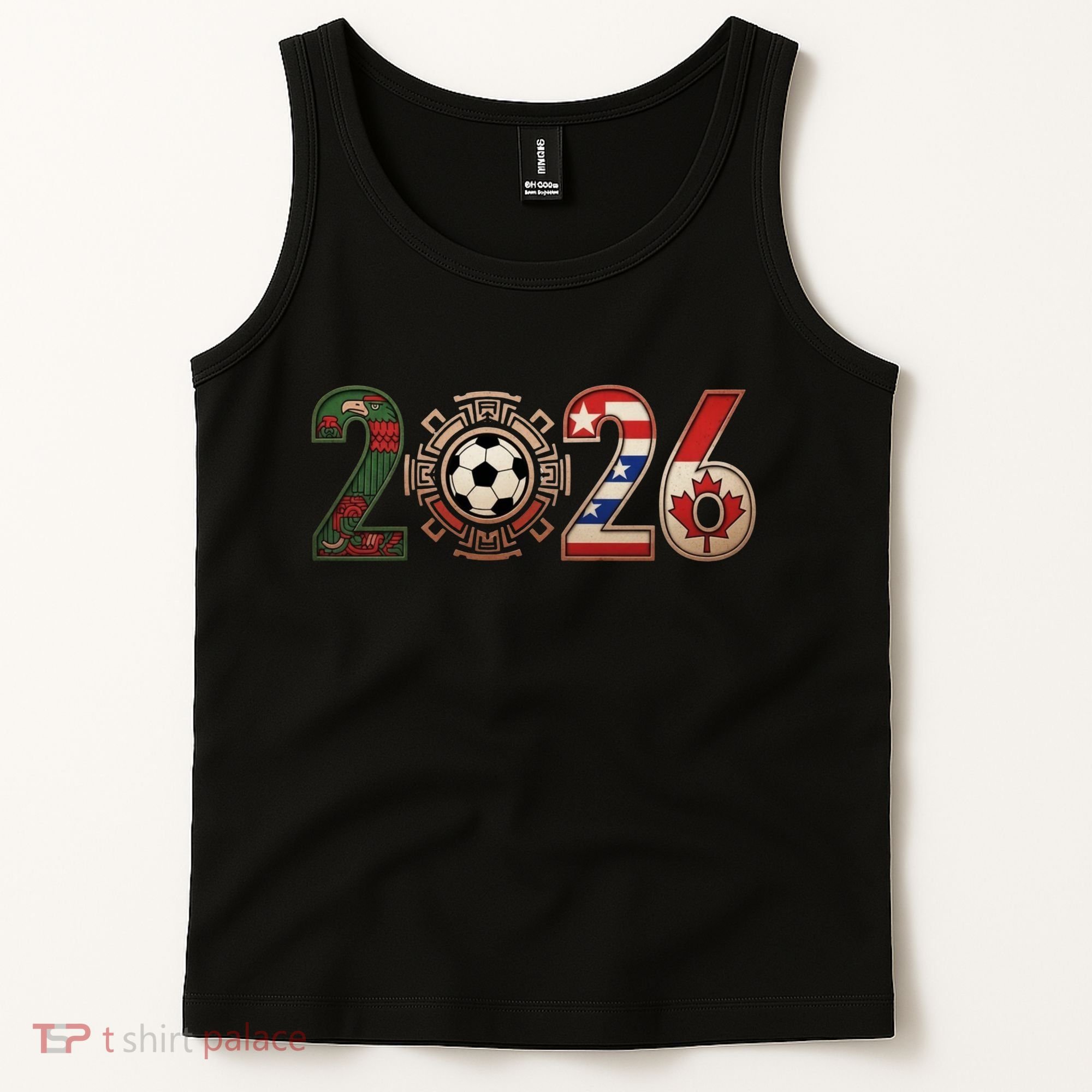 Three Nations One Game 2026 Soccer Cup Tank Top