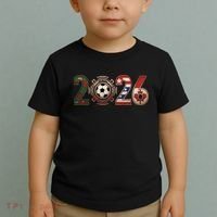 Three Nations One Game 2026 Soccer Cup Toddler T-Shirt thumb 2