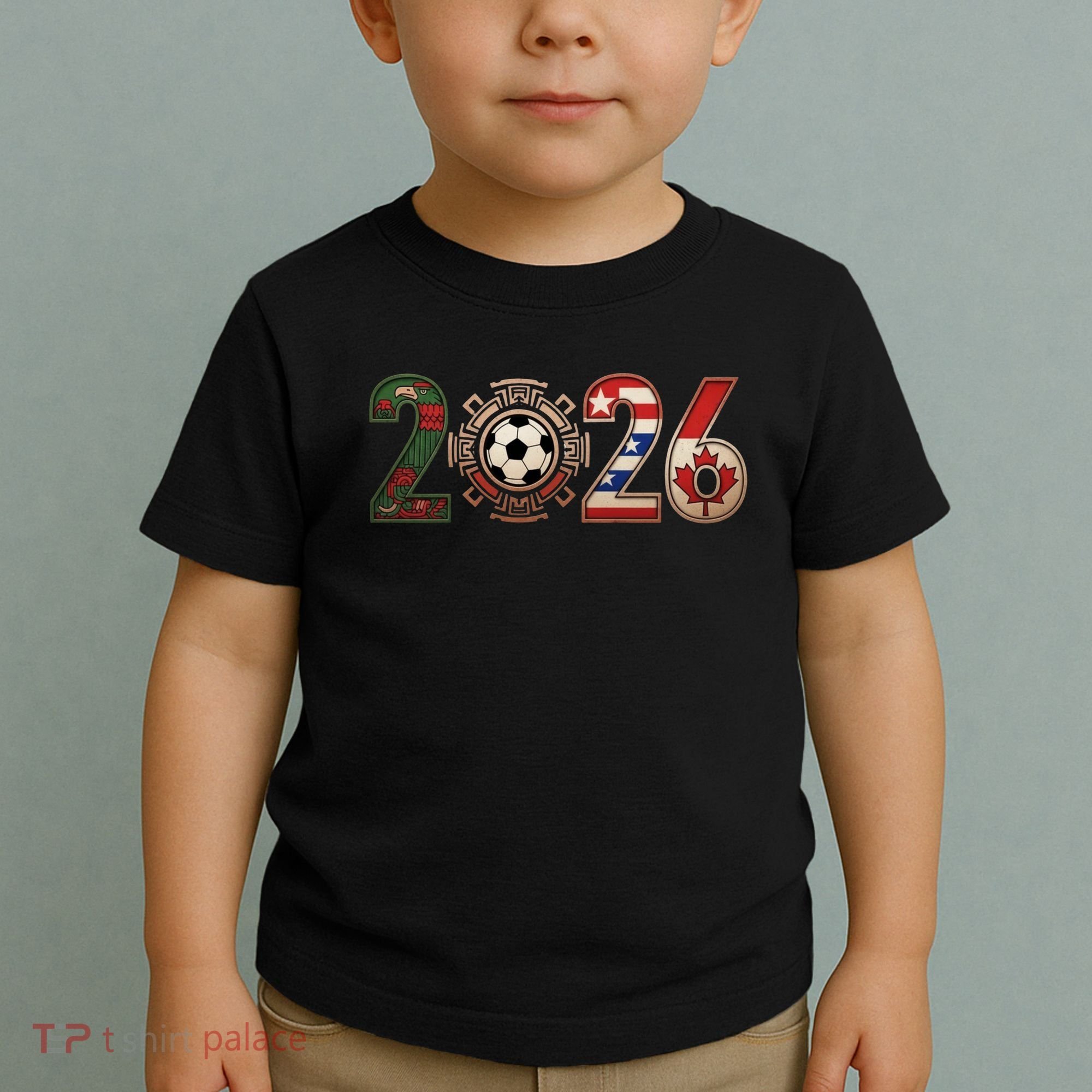 Three Nations One Game 2026 Soccer Cup Toddler T-Shirt