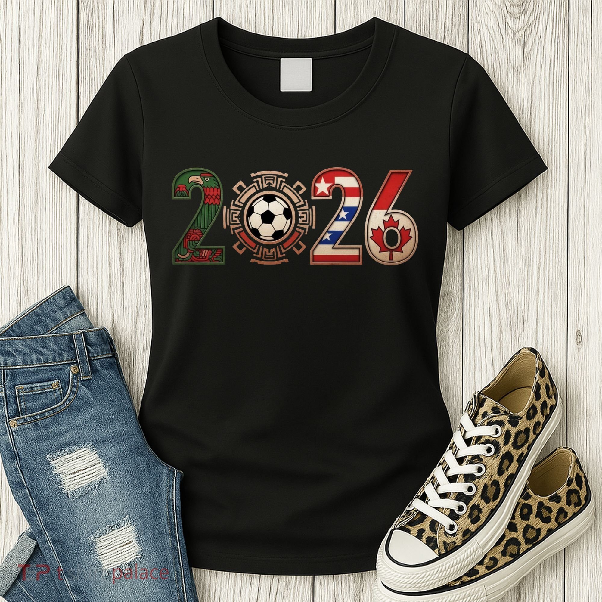 Three Nations One Game 2026 Soccer Cup Women's T-Shirt
