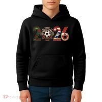 Three Nations One Game 2026 Soccer Cup Kids Hoodie thumb 4