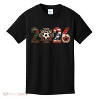 Three Nations One Game 2026 Soccer Cup Kids T-Shirt thumb 0