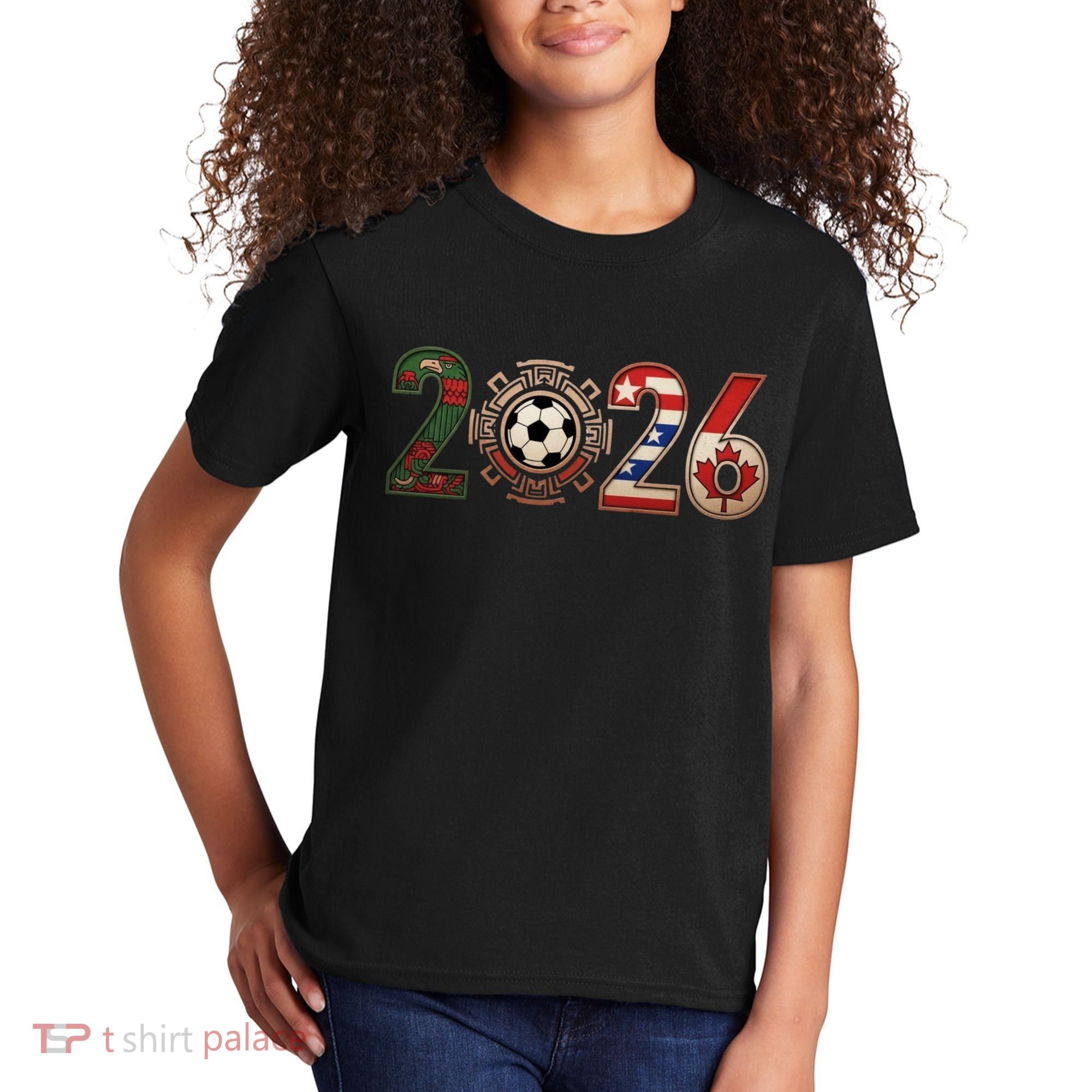 Three Nations One Game 2026 Soccer Cup Kids T-Shirt