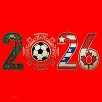 Three Nations One Game 2026 Soccer Cup Santa Hat thumb 1