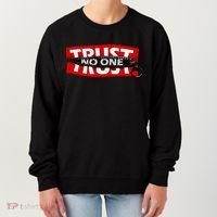 Trust No One Graphic Women's Sweatshirt thumb 0
