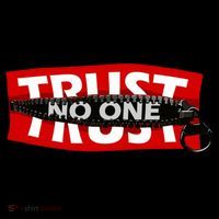 Trust No One Graphic Doggie Tank thumb 4