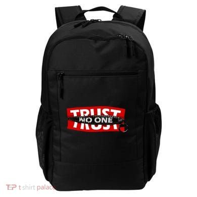 Trust No One Graphic Backpack
