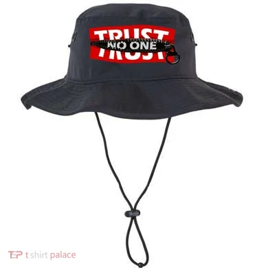 Trust No One Graphic Bucket Hat