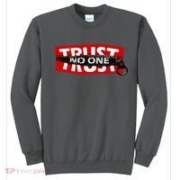 Trust No One Graphic Sweatshirt thumb 0
