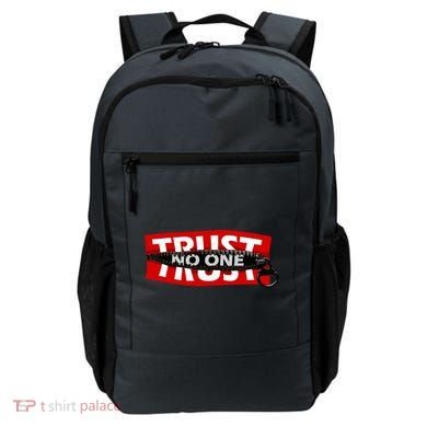 Trust No One Graphic Backpack