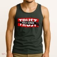 Trust No One Graphic Tank Top thumb 3