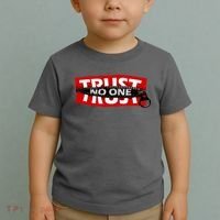 Trust No One Graphic Toddler T-Shirt thumb 2