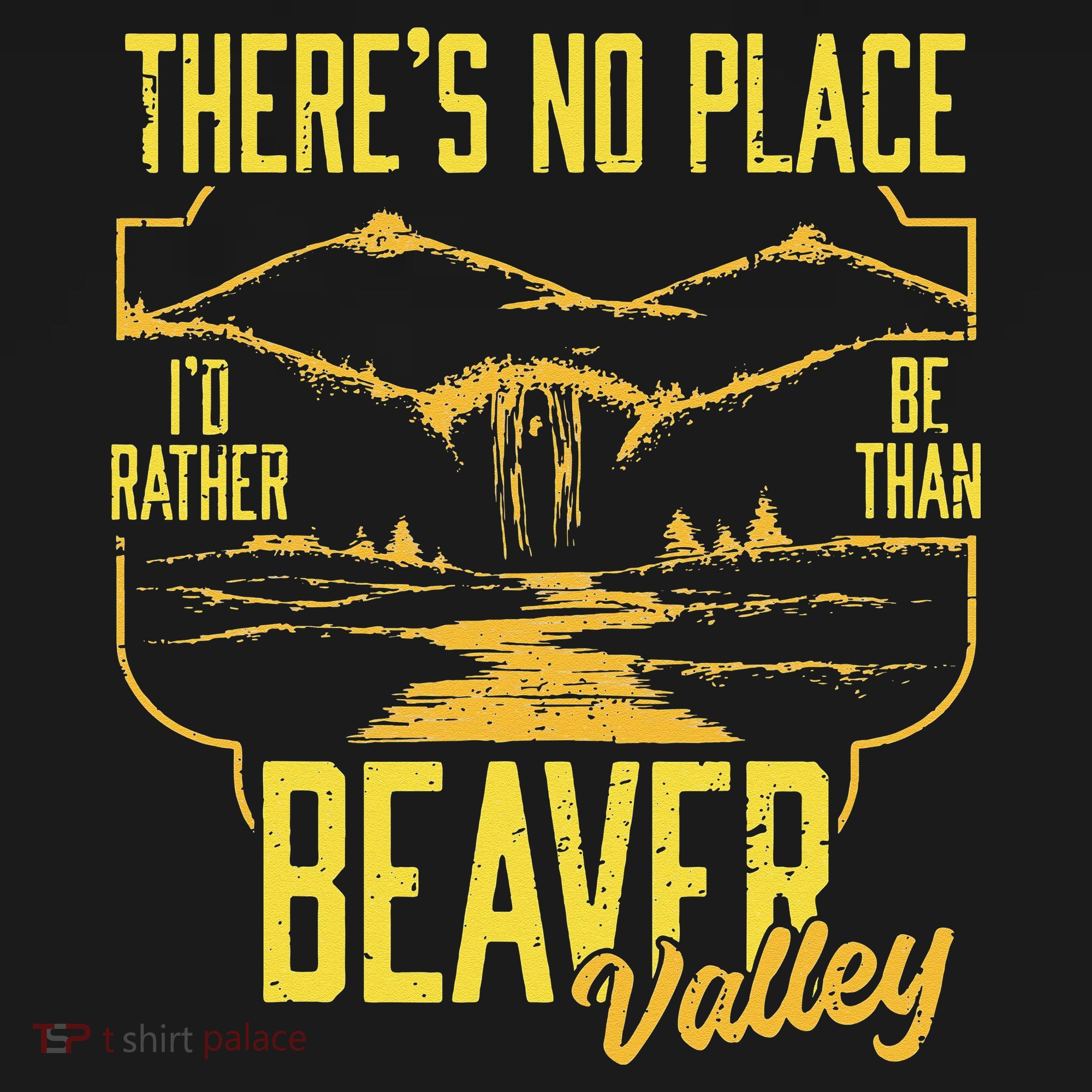 There's No Place I'd Rather Be Than Beaver Valley Ornament