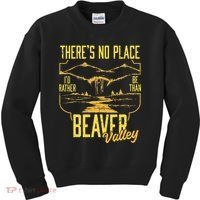 There's No Place I'd Rather Be Than Beaver Valley Kids Sweatshirt thumb 0