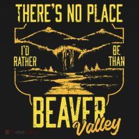 There's No Place I'd Rather Be Than Beaver Valley Kids Sweatshirt thumb 2