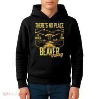 There's No Place I'd Rather Be Than Beaver Valley Kids Hoodie thumb 4