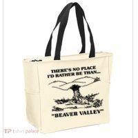 Theres No Place Id Rather Be Than Beaver Valley Funny Gift Tote Bag thumb 2