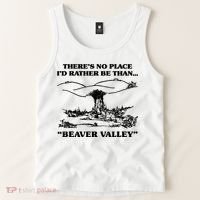 Theres No Place Id Rather Be Than Beaver Valley Funny Gift Tank Top thumb 2