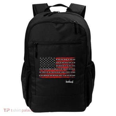 Trump Nation Proclamation Flag Backpack