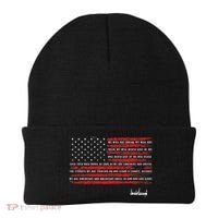 Trump Nation Proclamation Flag Beanie thumb 0