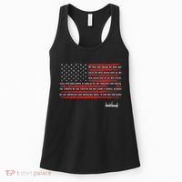 Trump Nation Proclamation Flag Women's Tank Top thumb 0