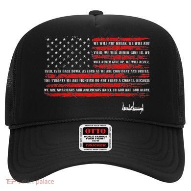 Trump Nation Proclamation Flag Hat