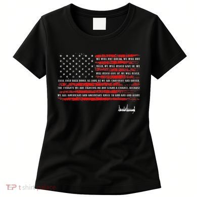 Trump Nation Proclamation Flag Women's T-Shirt