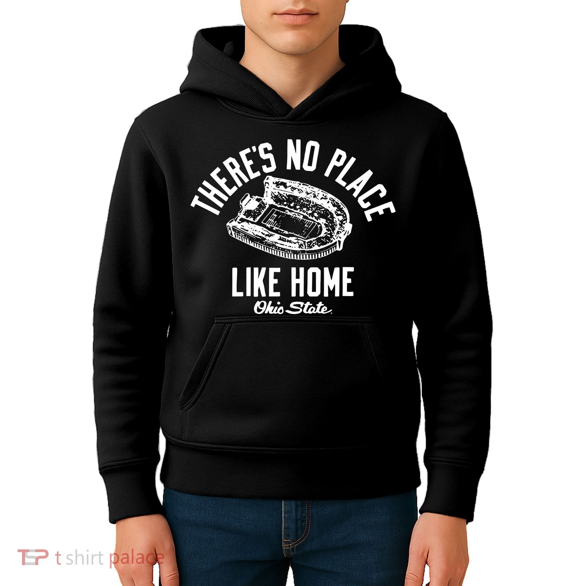 There’S No Place Like Home O.H.I.O State Kids Hoodie