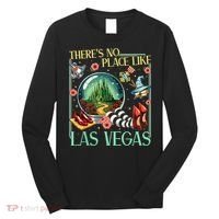 There's No Place Like Las Vegas Wizard Long Sleeve Shirt thumb 0