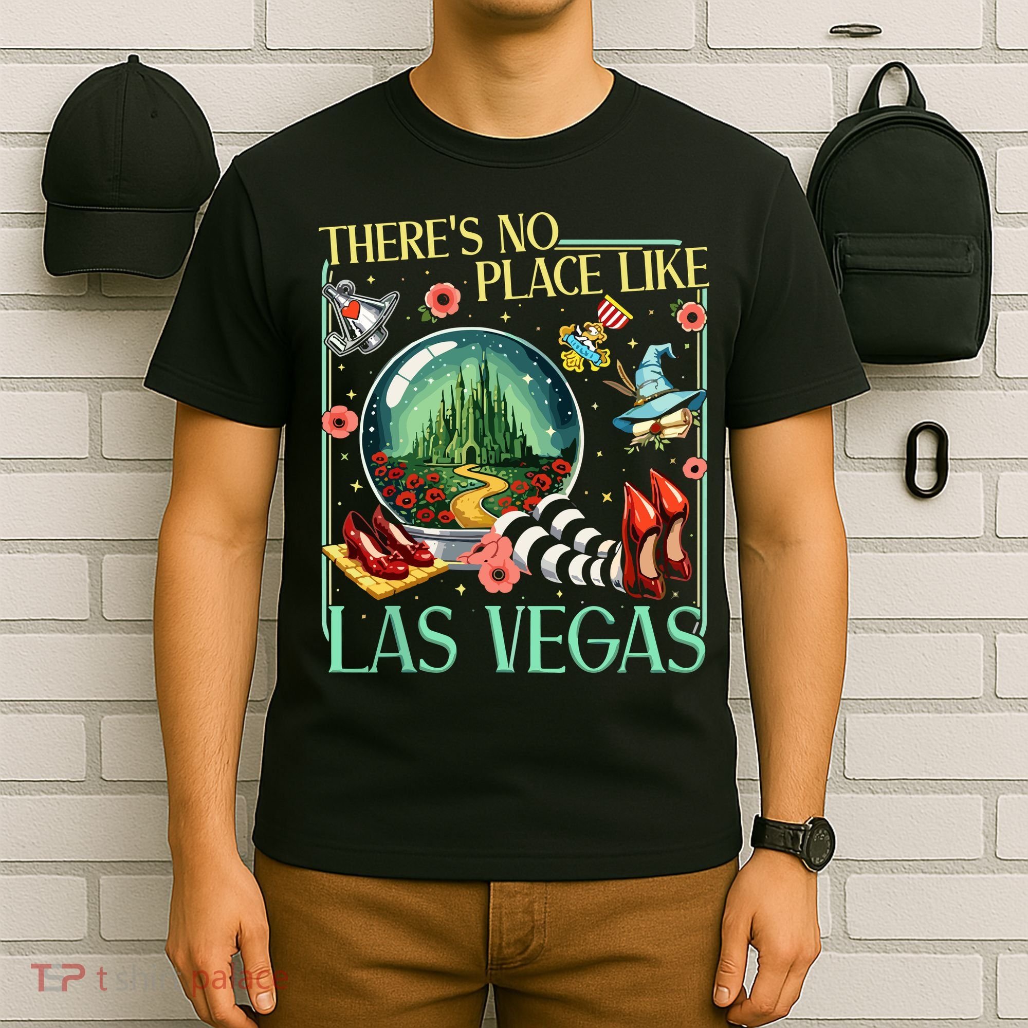 There's No Place Like Las Vegas Wizard T-Shirt