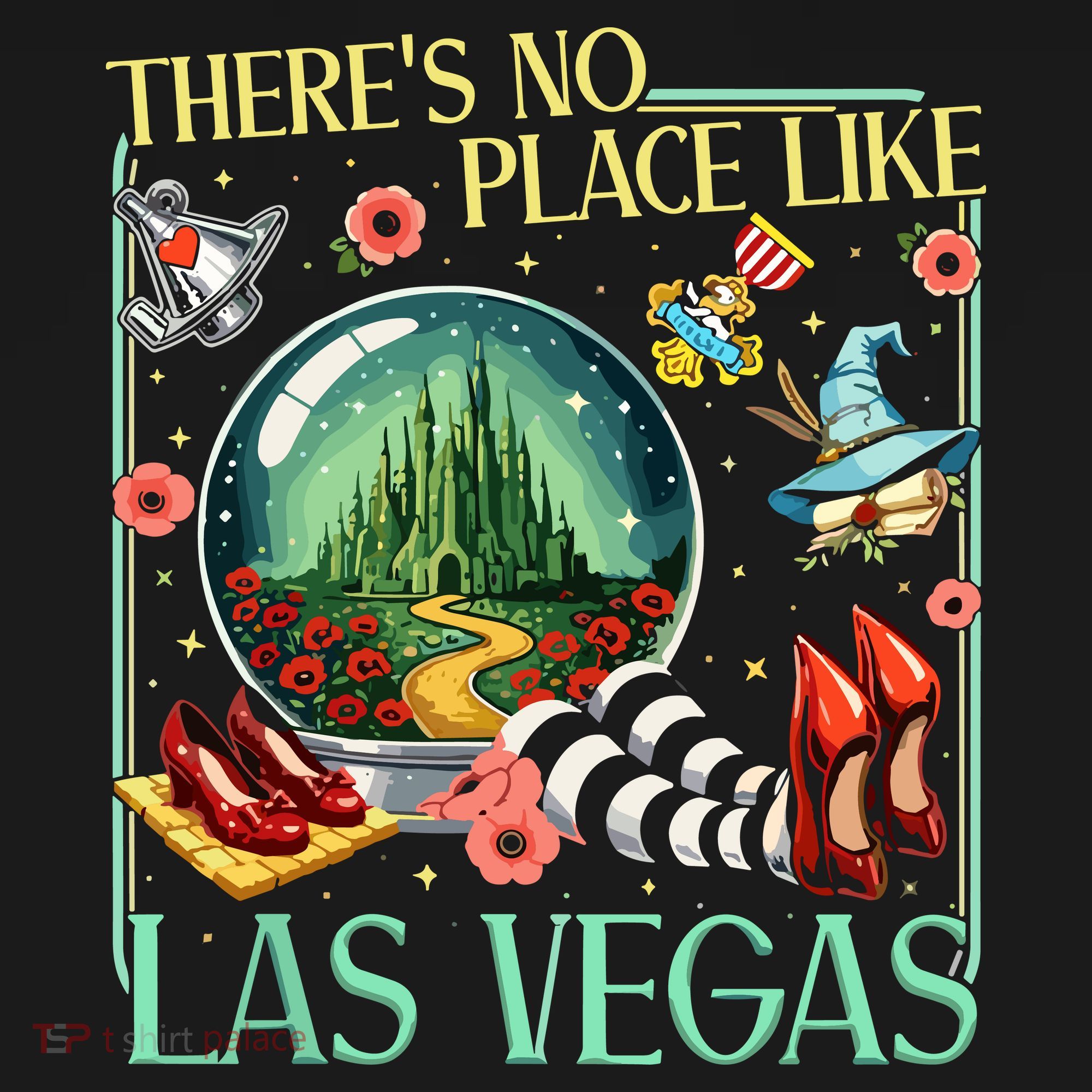 There's No Place Like Las Vegas Wizard Mousepad
