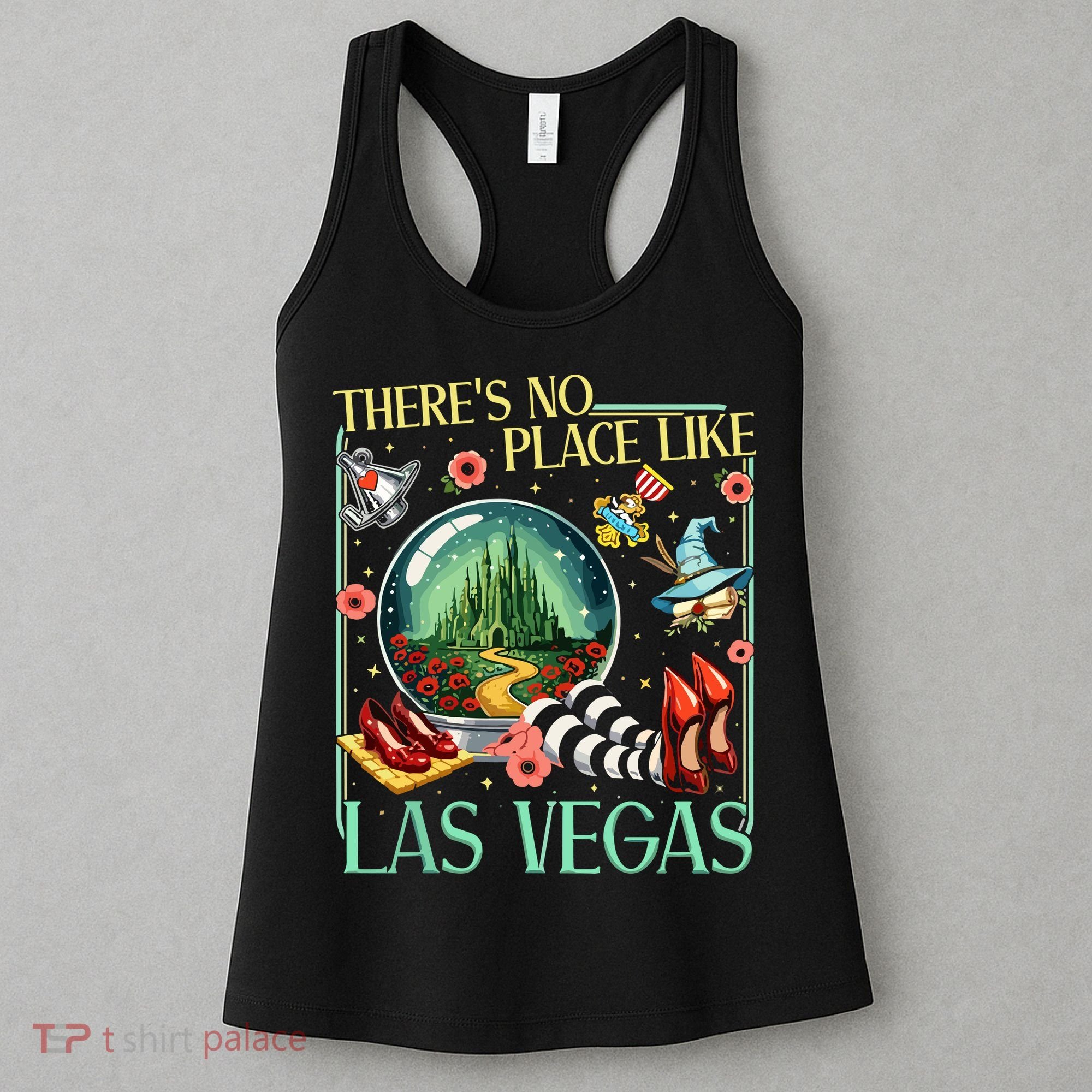There's No Place Like Las Vegas Wizard Women's Tank Top