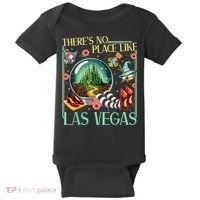 There's No Place Like Las Vegas Wizard Baby Bodysuit thumb 0