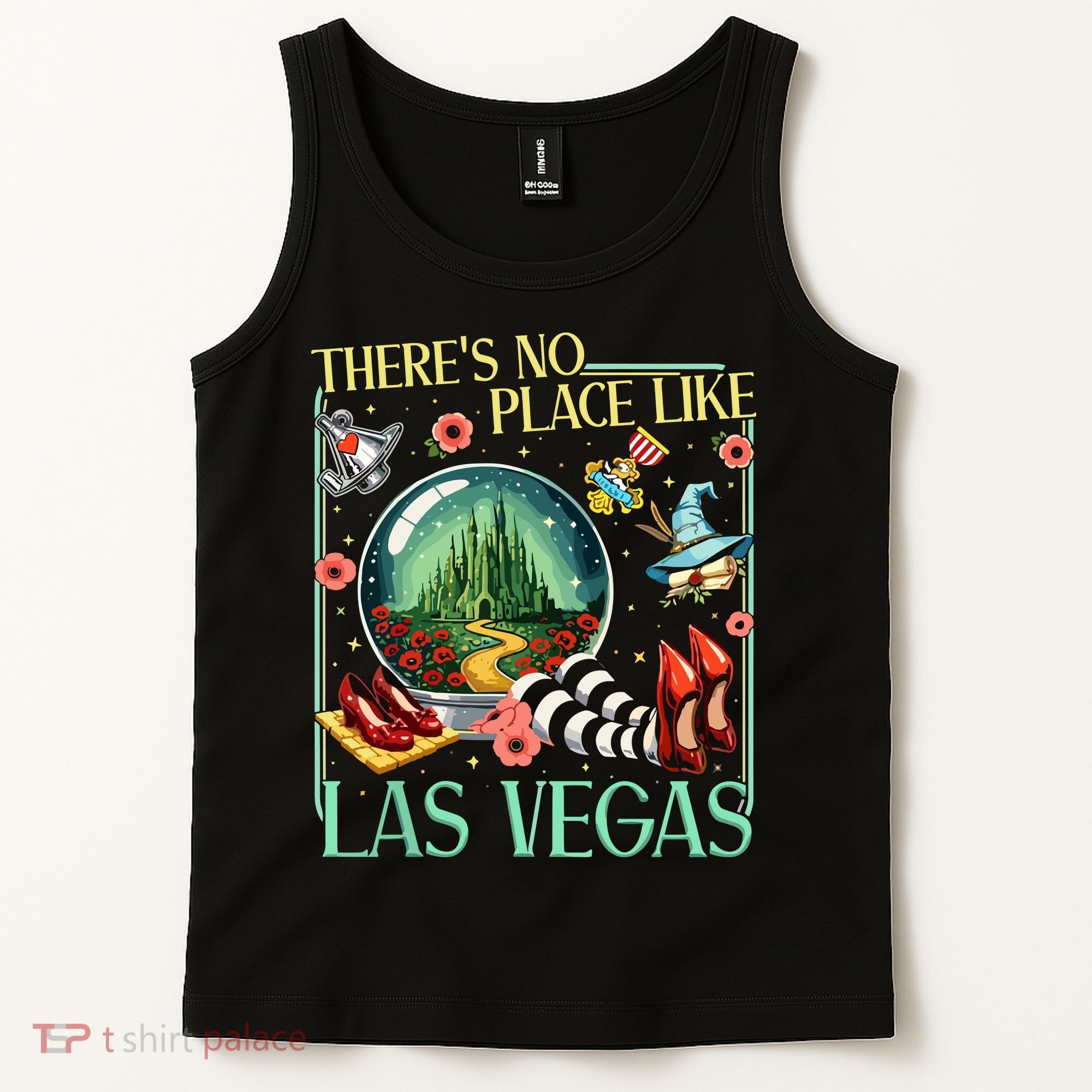 There's No Place Like Las Vegas Wizard Tank Top