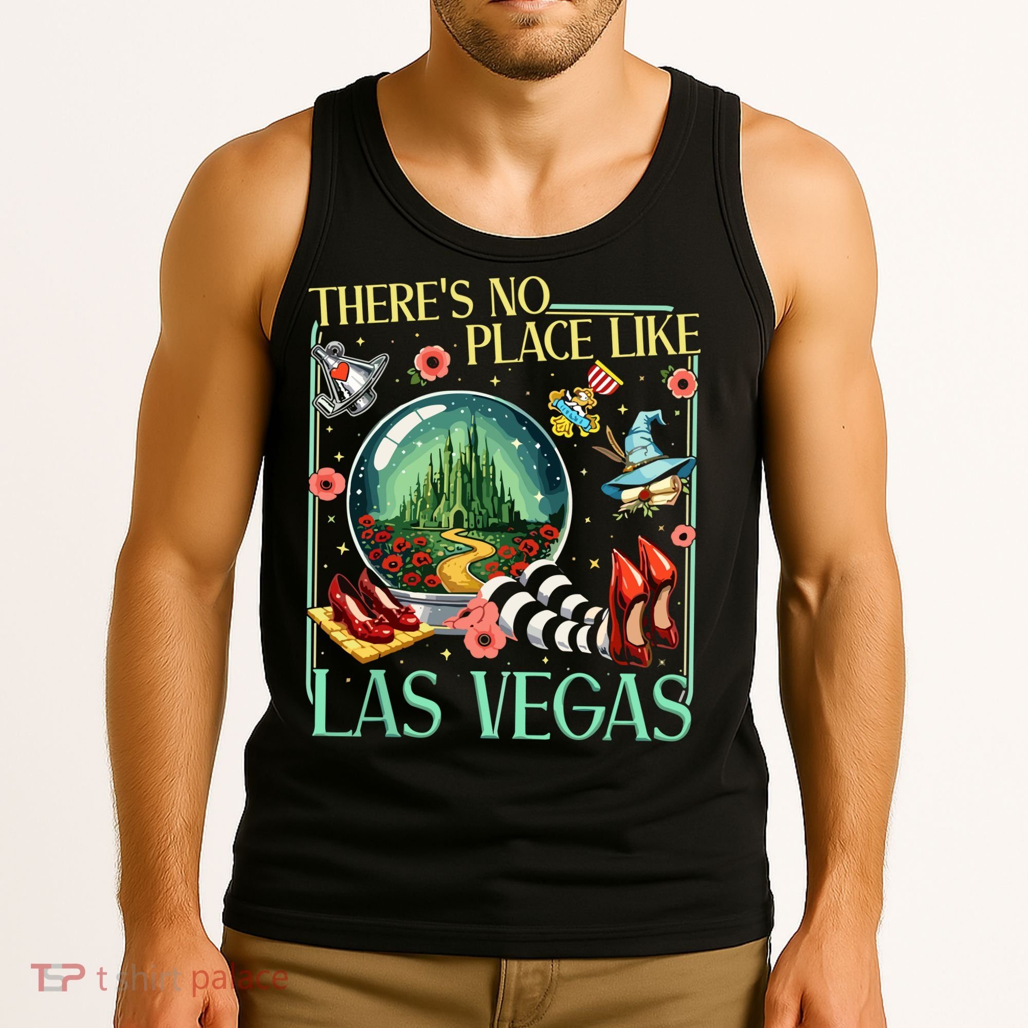 There's No Place Like Las Vegas Wizard Tank Top