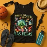 There's No Place Like Las Vegas Wizard Tank Top thumb 4
