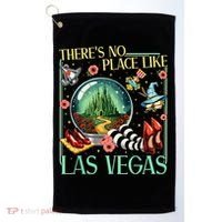 There's No Place Like Las Vegas Wizard Golf Towel thumb 0