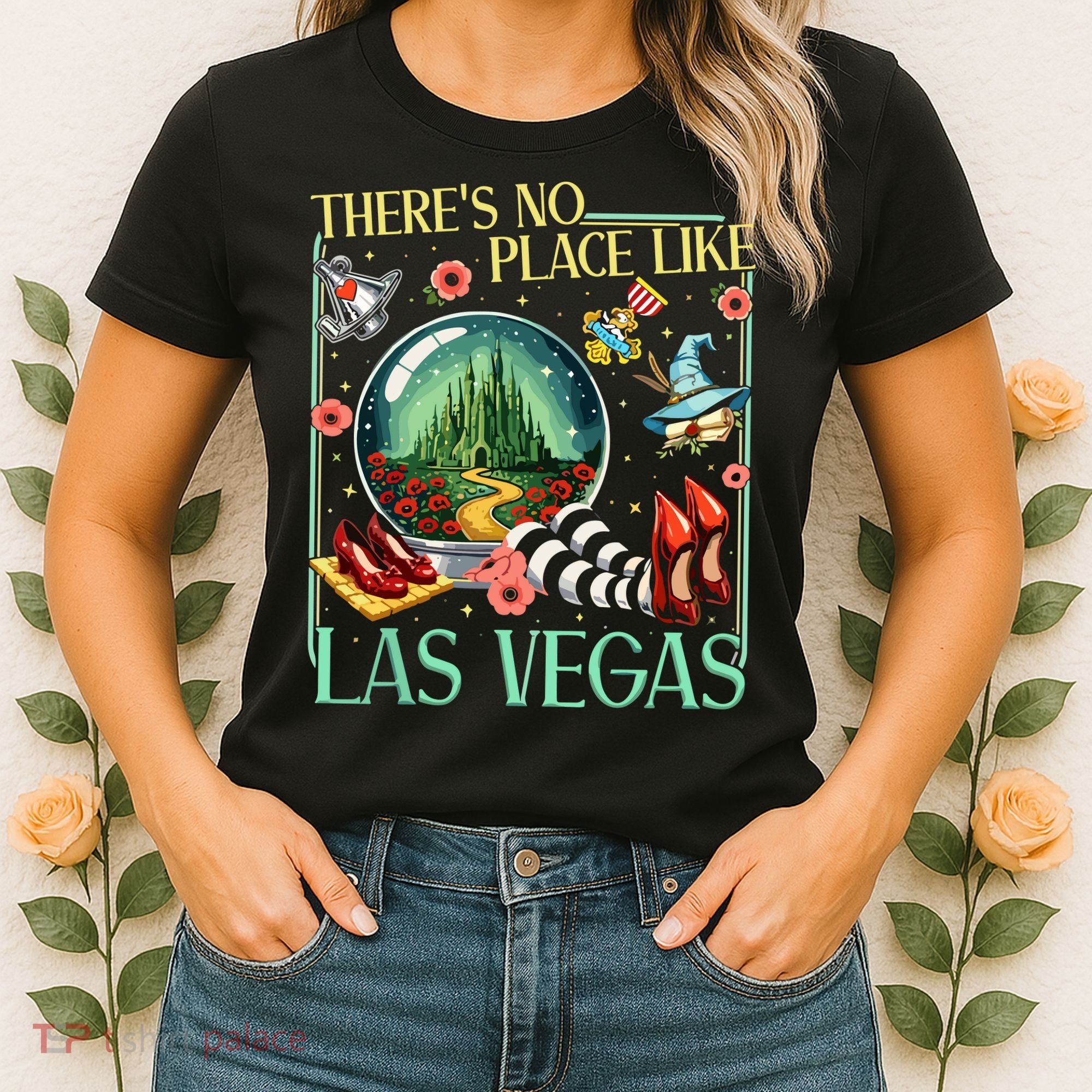 There's No Place Like Las Vegas Wizard Women's T-Shirt