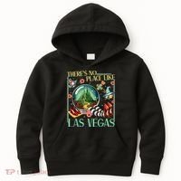 There's No Place Like Las Vegas Wizard Kids Hoodie thumb 0