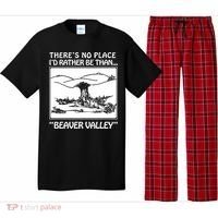 ThereS No Place ID Rather Be Than Beaver Valley Pajama Set thumb 0