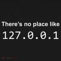 There's No Place Like 127.0.0.1 Home Localhost Funny Sweatshirt thumb 3