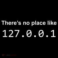 There's No Place Like 127.0.0.1 Home Localhost Funny Mousepad thumb 1