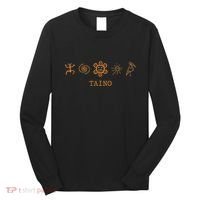 Taino Nation Puerto Rican Boricua Taino Long Sleeve Shirt thumb 0