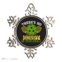 There's No Sorry In Pickleball Gift For Pickleball Team Ornament thumb 0