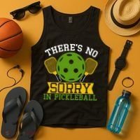 There's No Sorry In Pickleball Gift For Pickleball Team Tank Top thumb 4