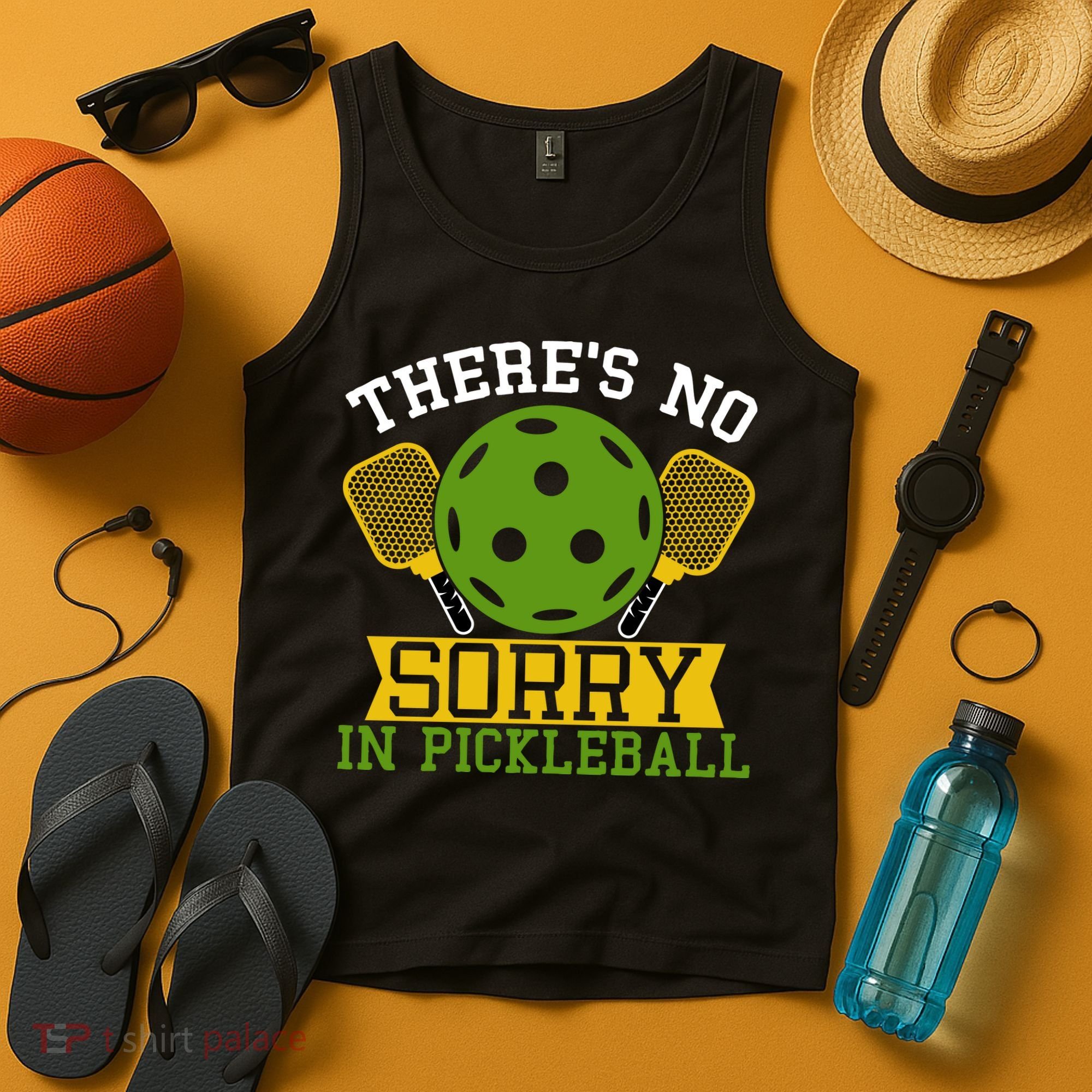 There's No Sorry In Pickleball Gift For Pickleball Team Tank Top