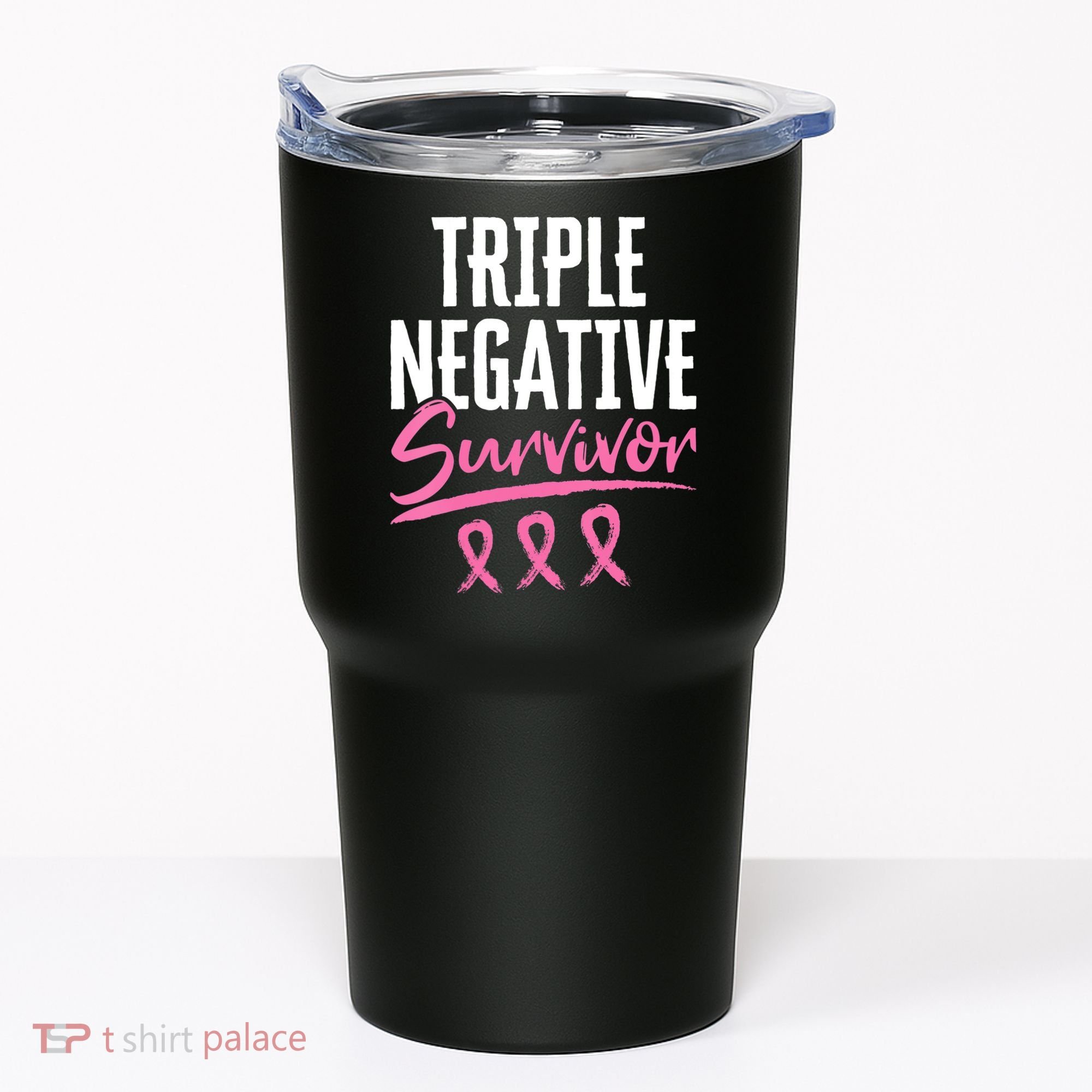 Triple Negative Survivor Breast Cancer Awareness TNBC Tumbler